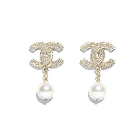 christian chanel grey|Chanel grey pearl earrings.